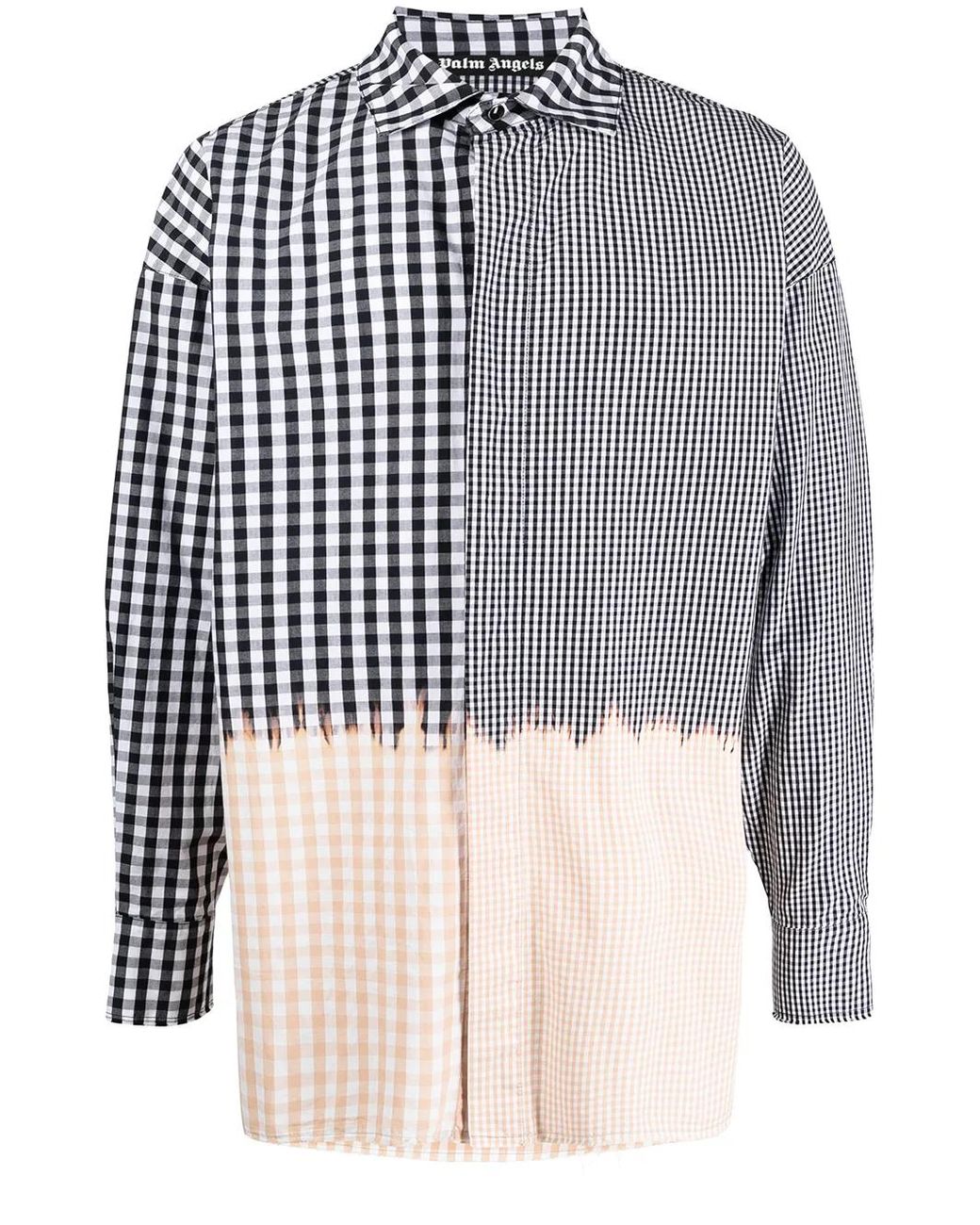 Palm Angels Multicolor Check-pattern Long-sleeve Shirt for men