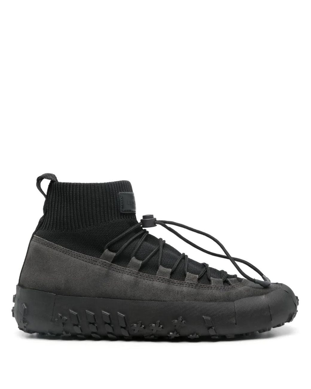 Lemaire Black Vibram Wrap On Sneakers