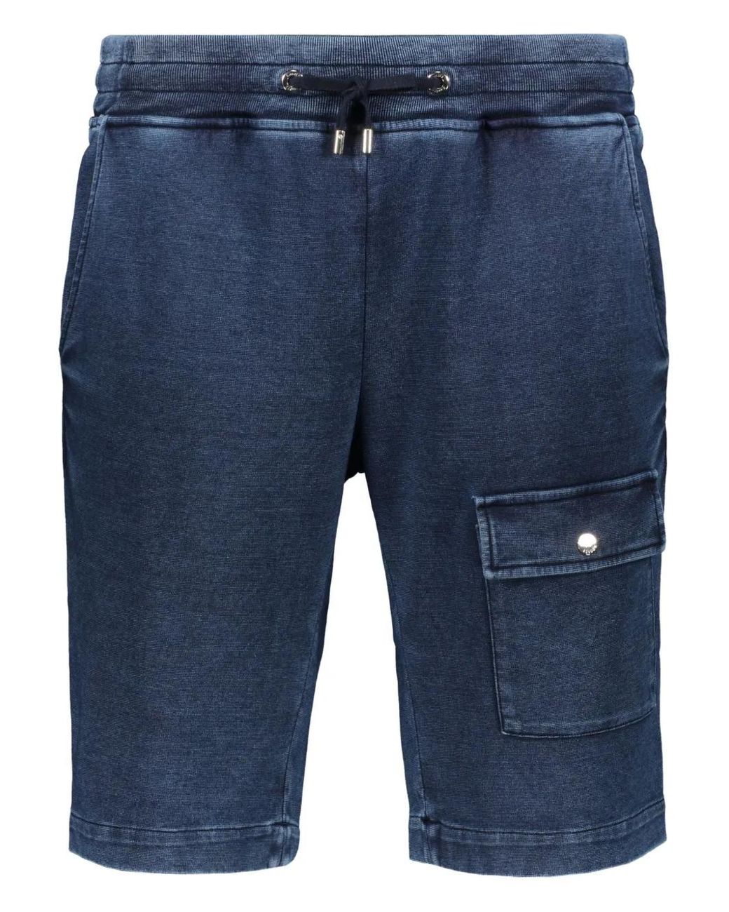 Moorer Bermuda Shorts in het Blue voor heren
