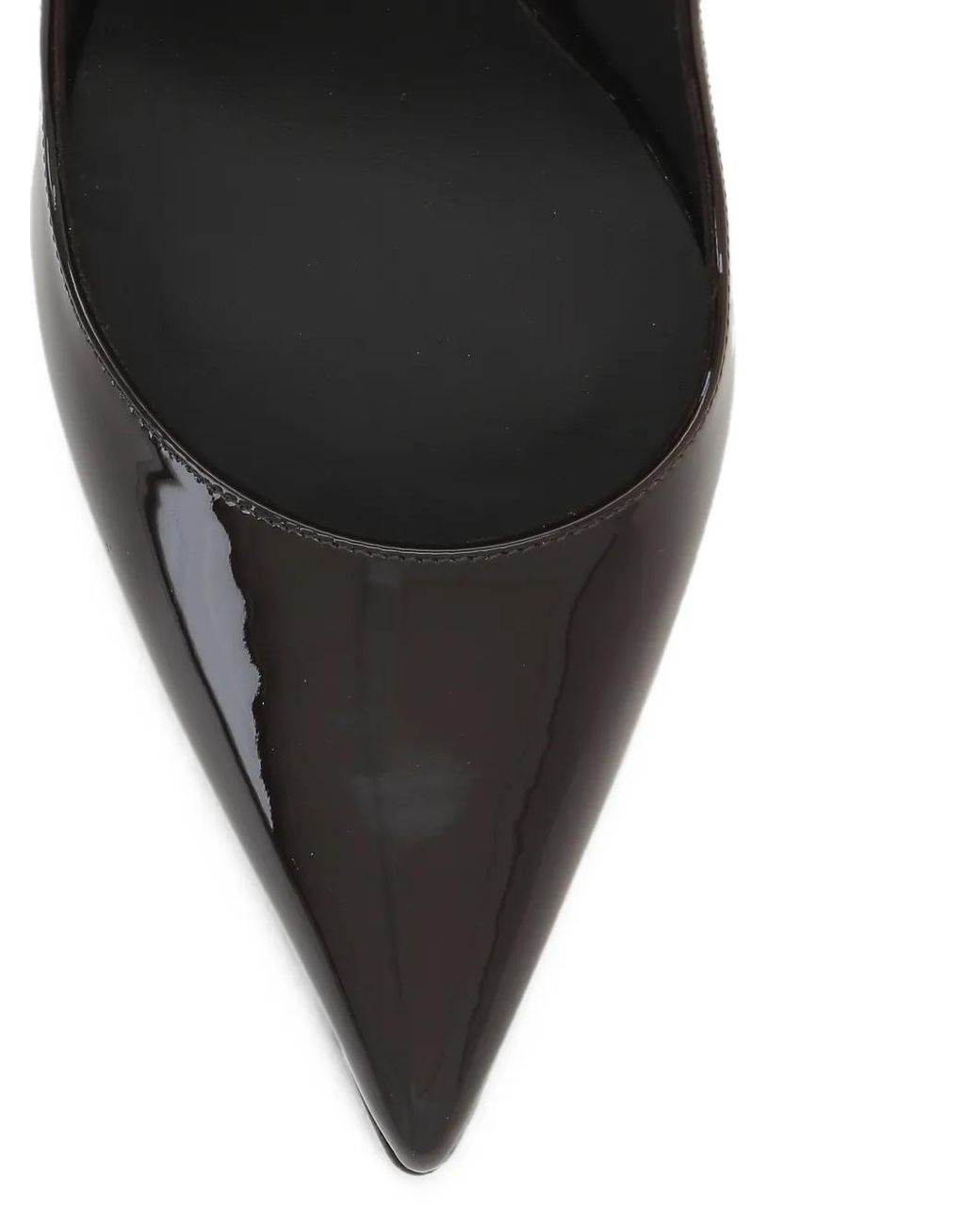 Le Silla Black Bella Pointed-Toe Patent Pumps