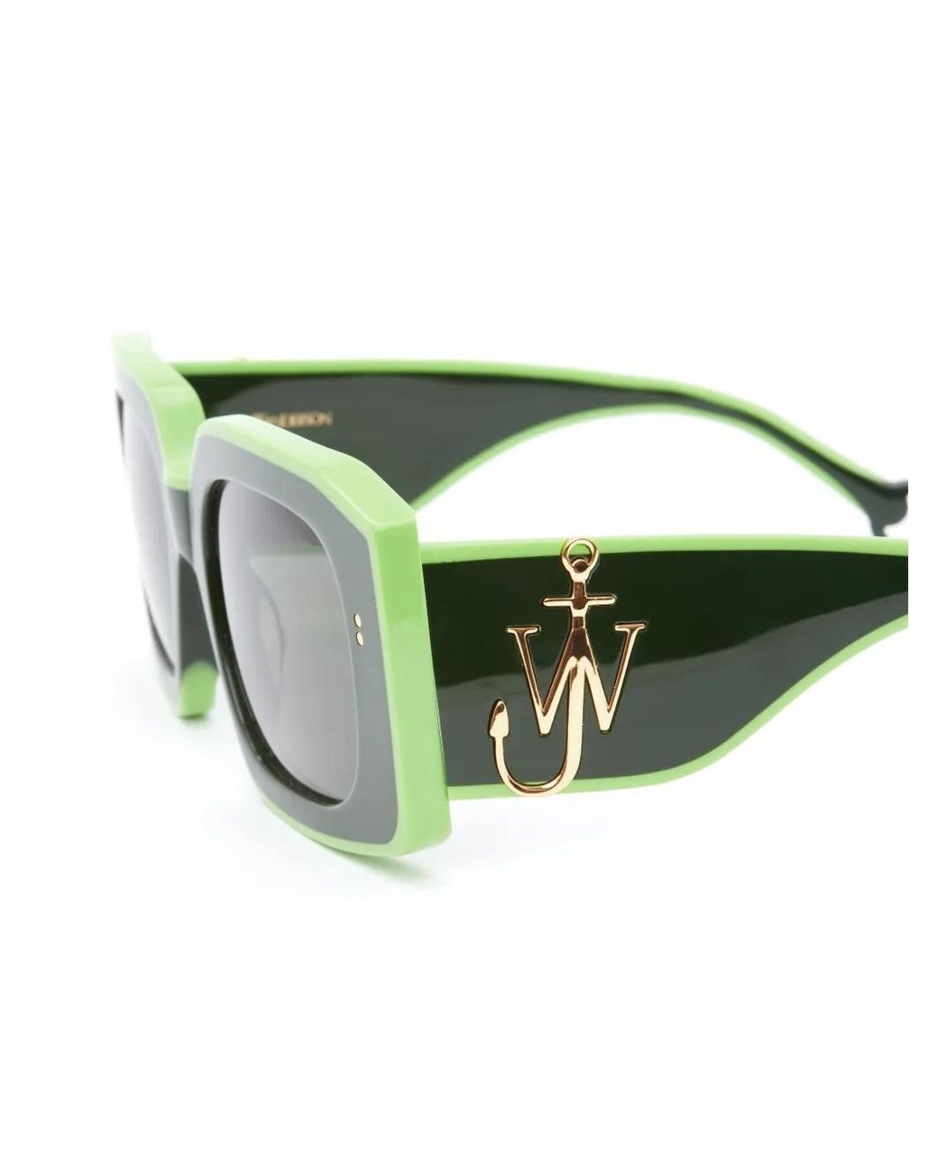 J.W. Anderson Green Bumper Sunglasses