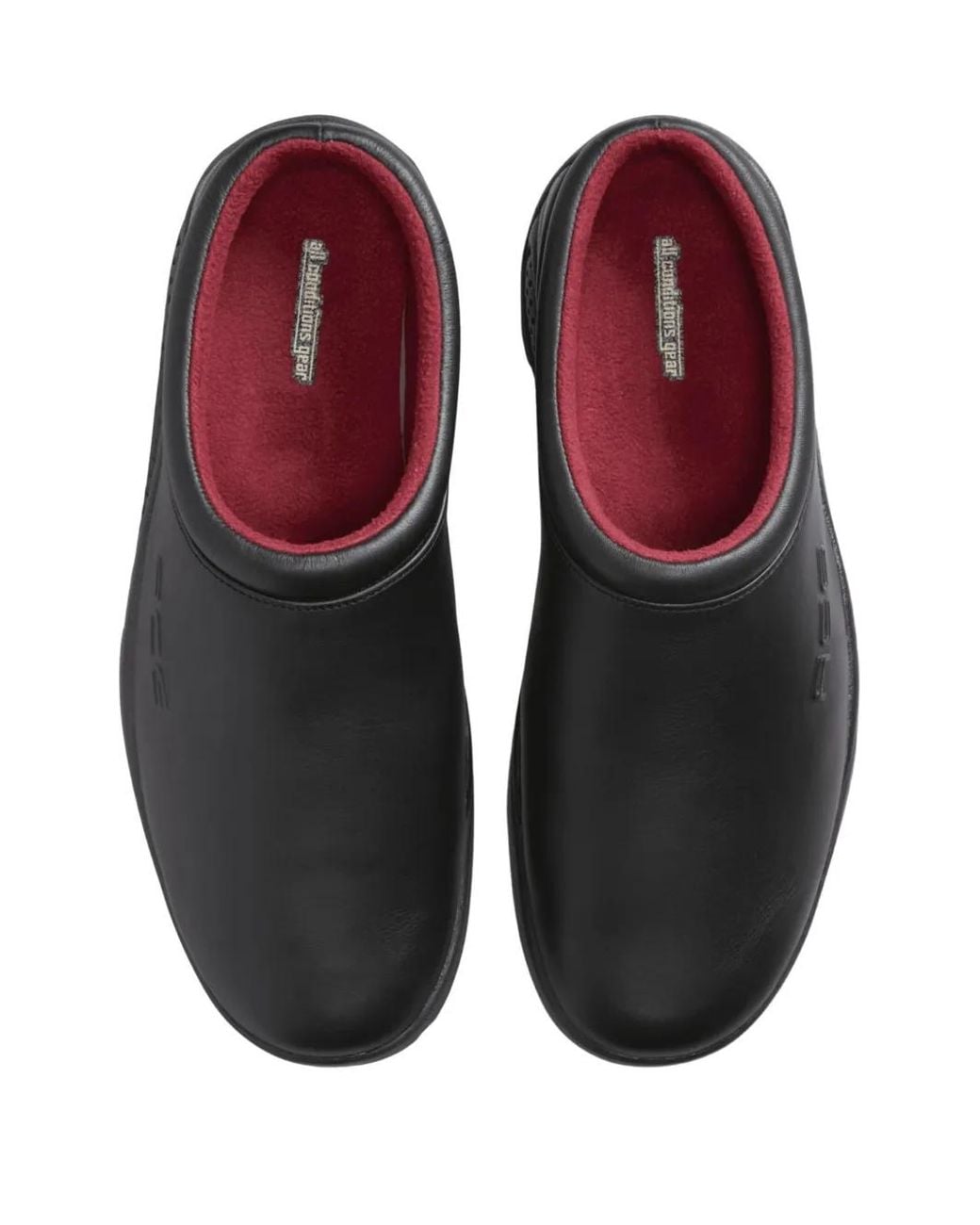 Nike Black Acg Rufus Embossed Logo Slip-On Sneakers