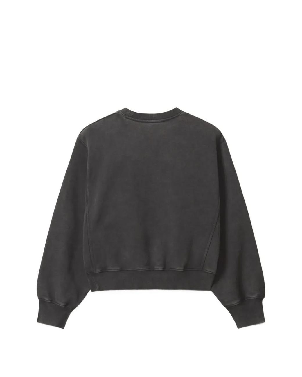 Maison Kitsuné Black Faded Logo Sweatshirt
