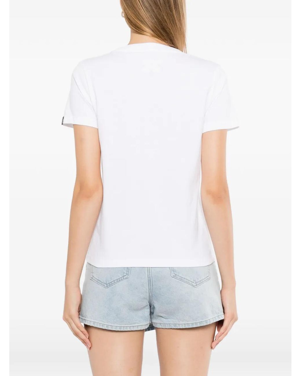 SPORT b. by agnès b. White Graphic-Print T-Shirt