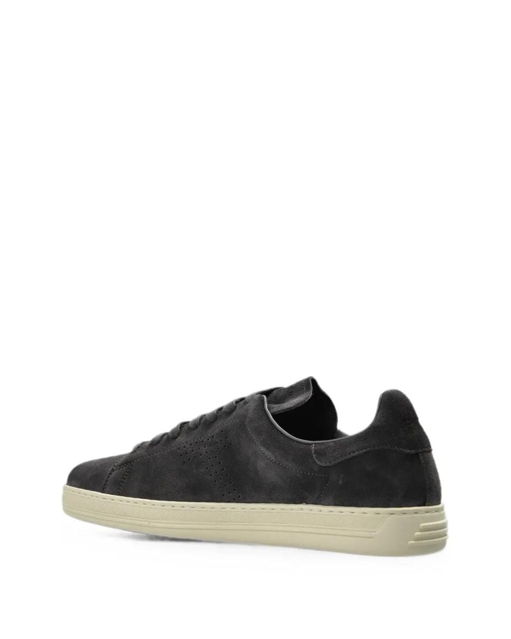 Tom Ford Black Suede Sports Shoes for men
