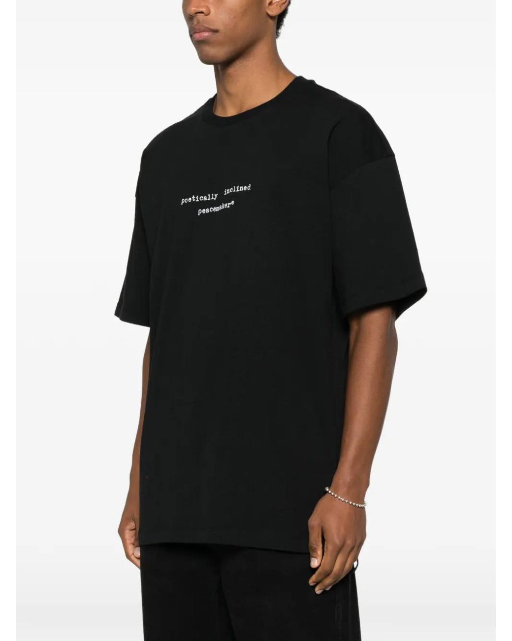 OAMC Black Crew-Neck T-Shirt for men