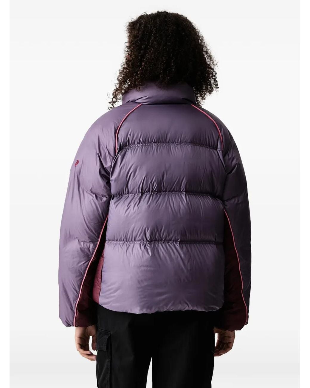 Peak Performance Purple Quilted Down Jacket