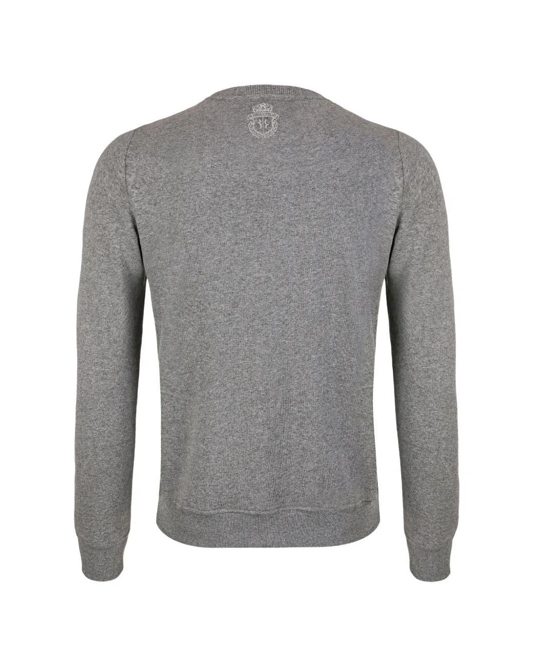 Billionaire Gray Roger Logo-Print Sweatshirt for men