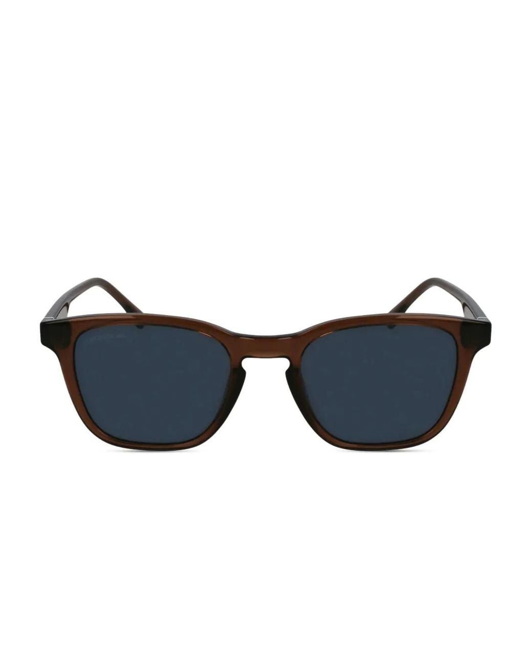 Lacoste Blue Logo-Print Sunglasses for men