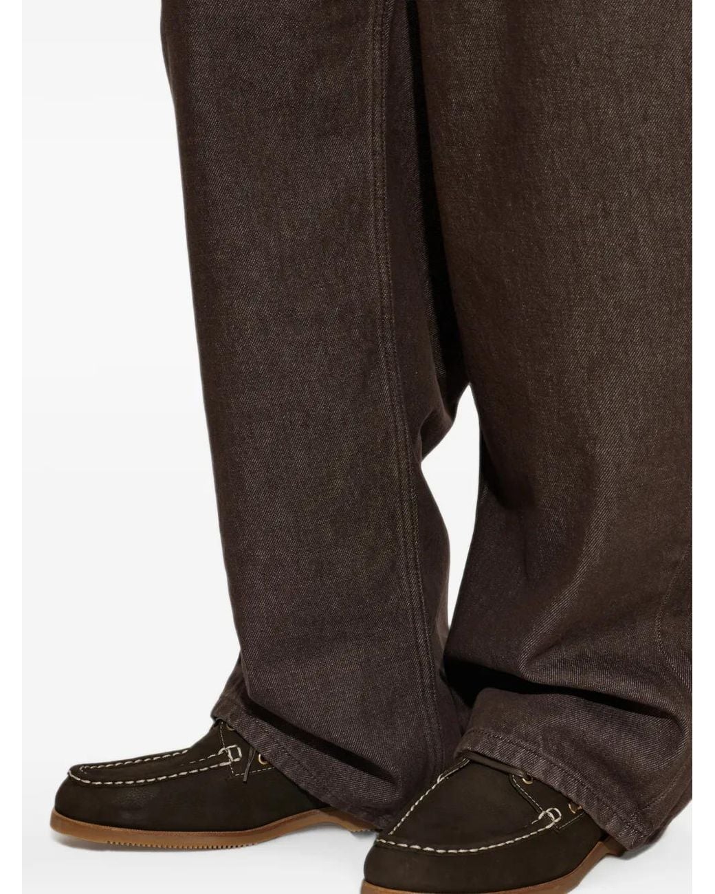 Jacquemus Black The Canotiers Boat Shoes for men