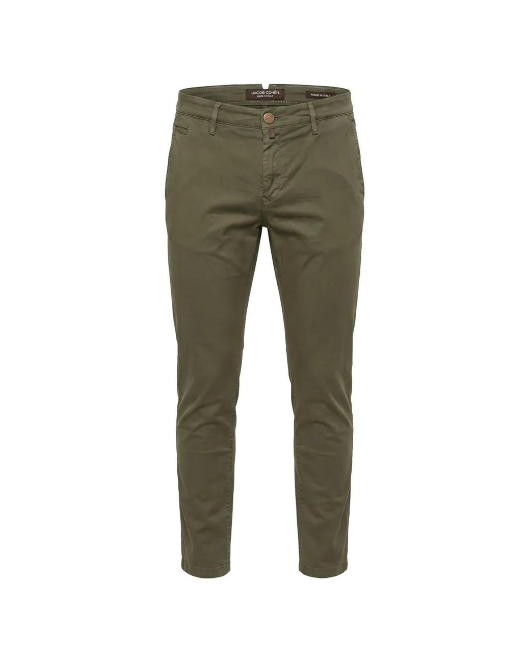 Jacob Cohen Green Bobby Trousers for men