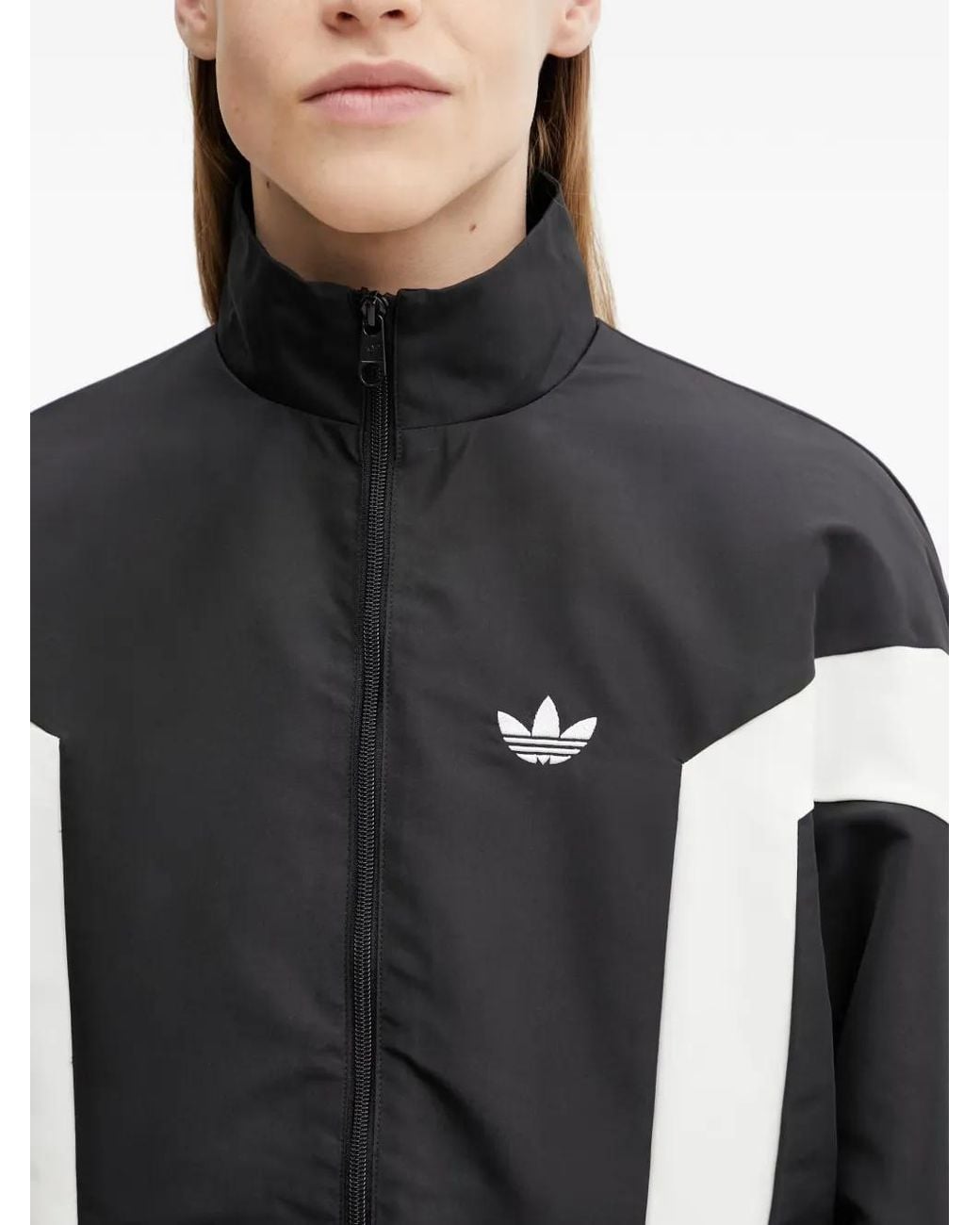 Adidas Black Originals Basketball Wind Breaker Jacket