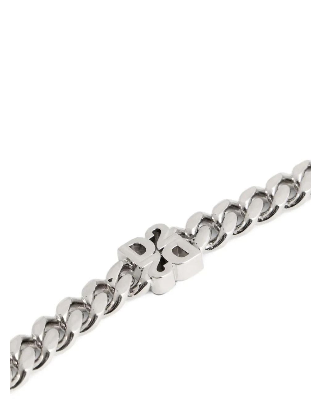 DSquared² Metallic D2-Upside-Down Armlet for men