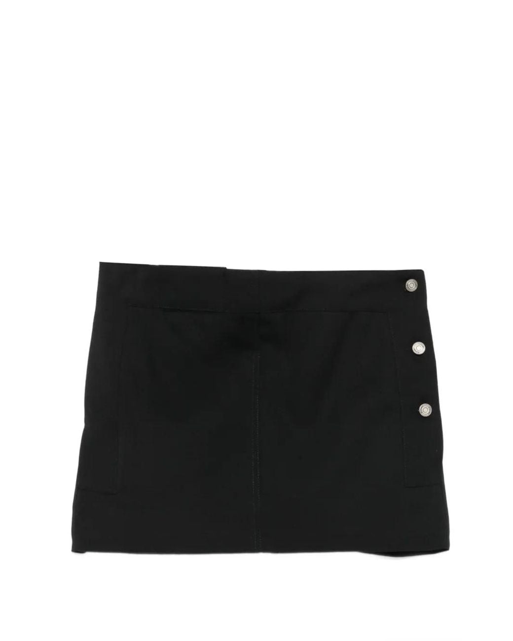 Juun.J Black Cotton Skorts