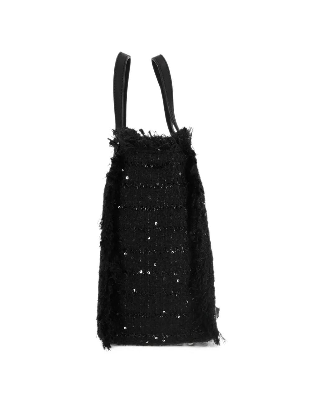 Mc2 Saint Barth Black Colette Tote Bag