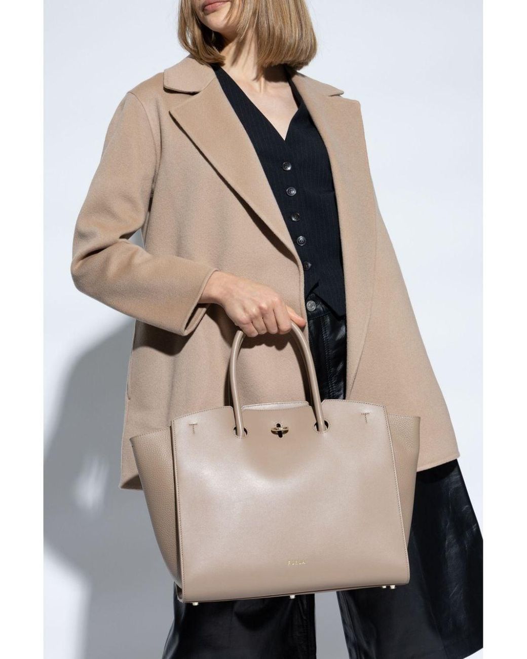 furla-neutrals-Genesi-Tote-Bag