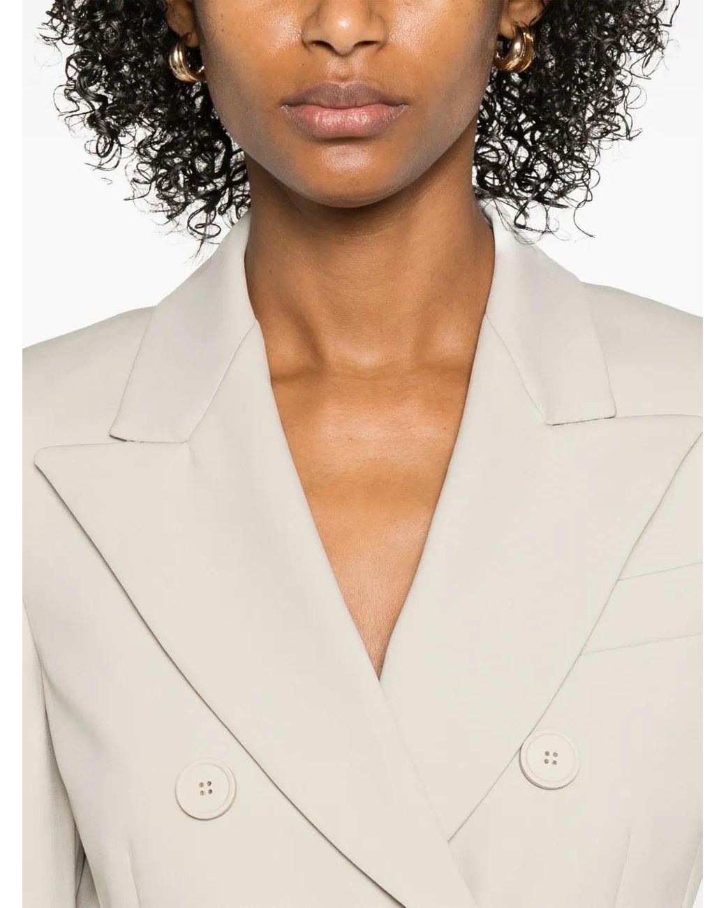 Sportmax Natural Frizzo Blazer
