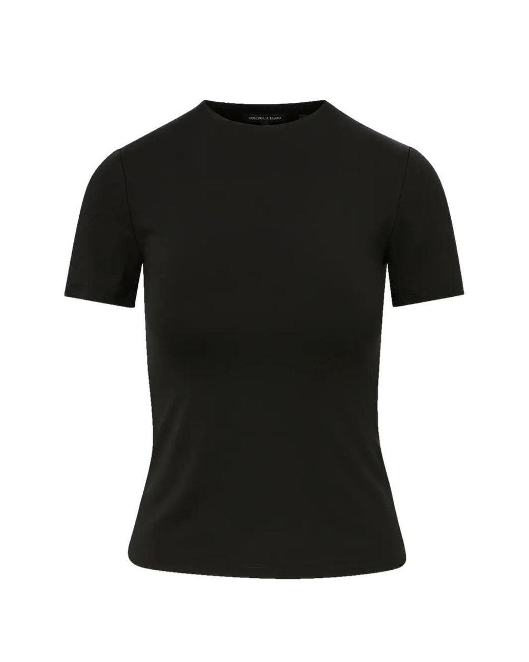 Veronica Beard Black Benedict Crewneck T-Shirt