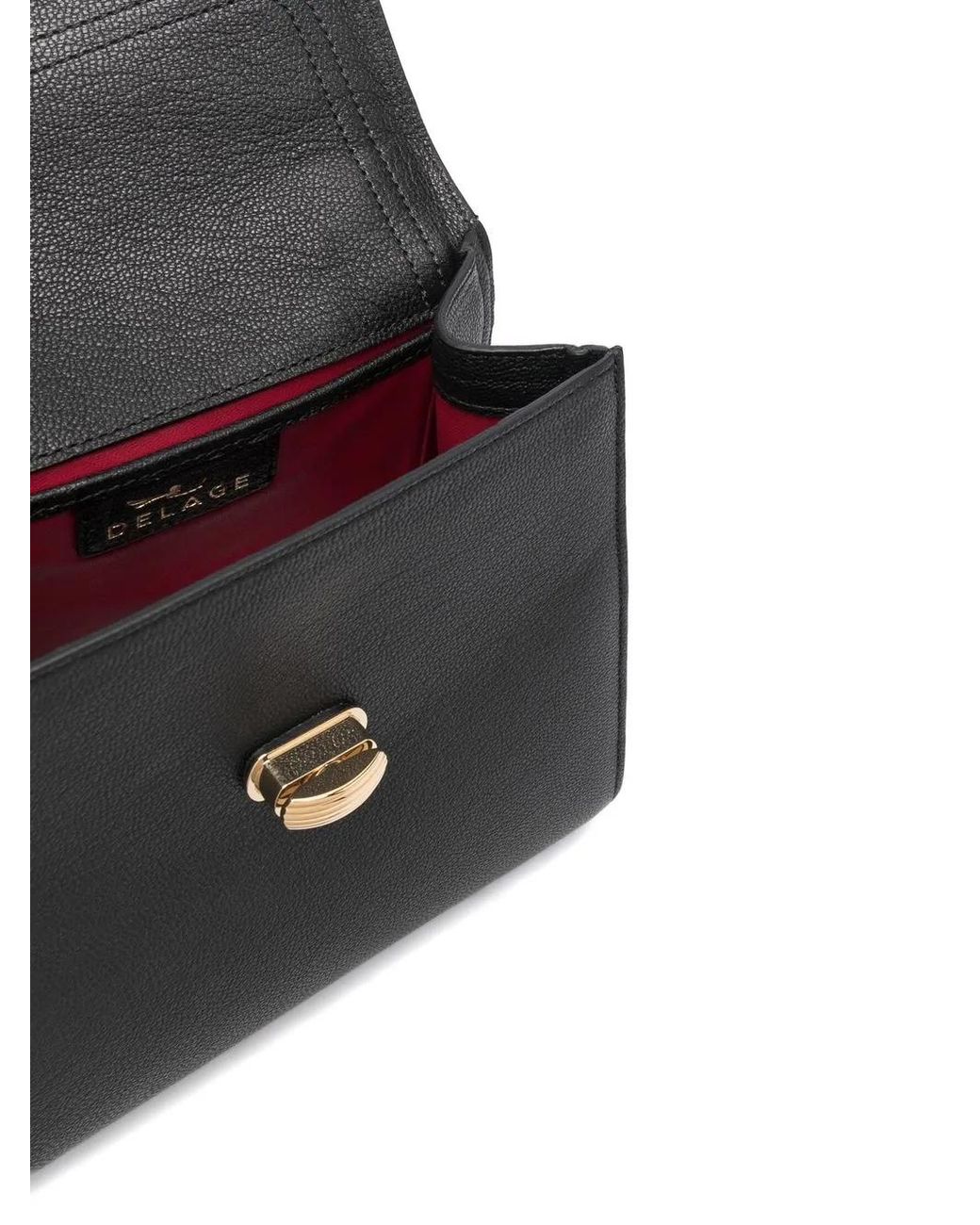 Borsa Tote Freda di Delage in Black