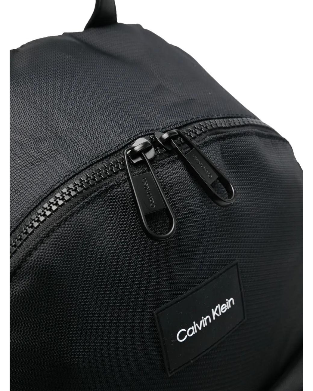 Calvin Klein Rucksack Mit Logo-Patch in Black für Herren