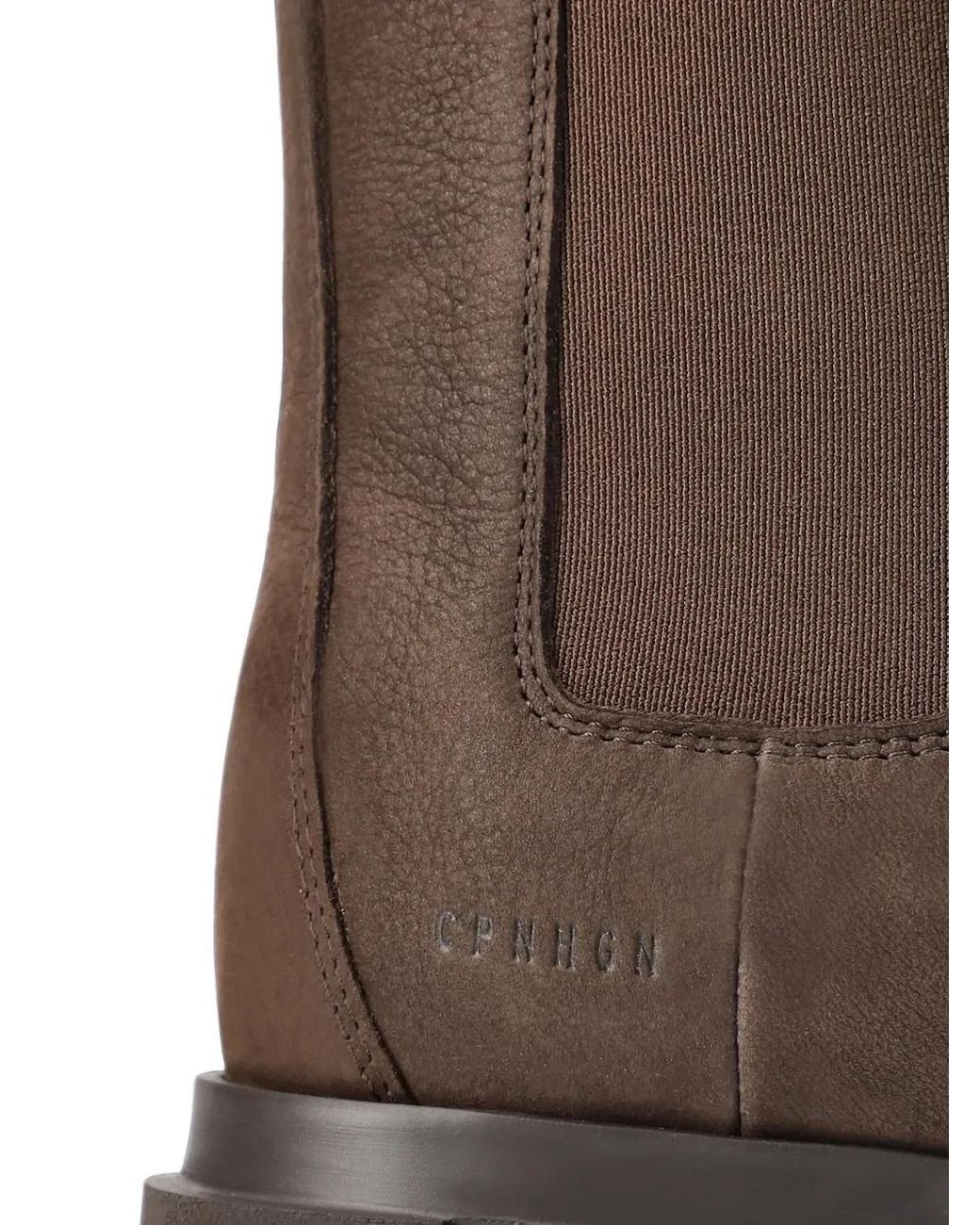 COPENHAGEN Brown Cph570 Chunky Chelsea Boots