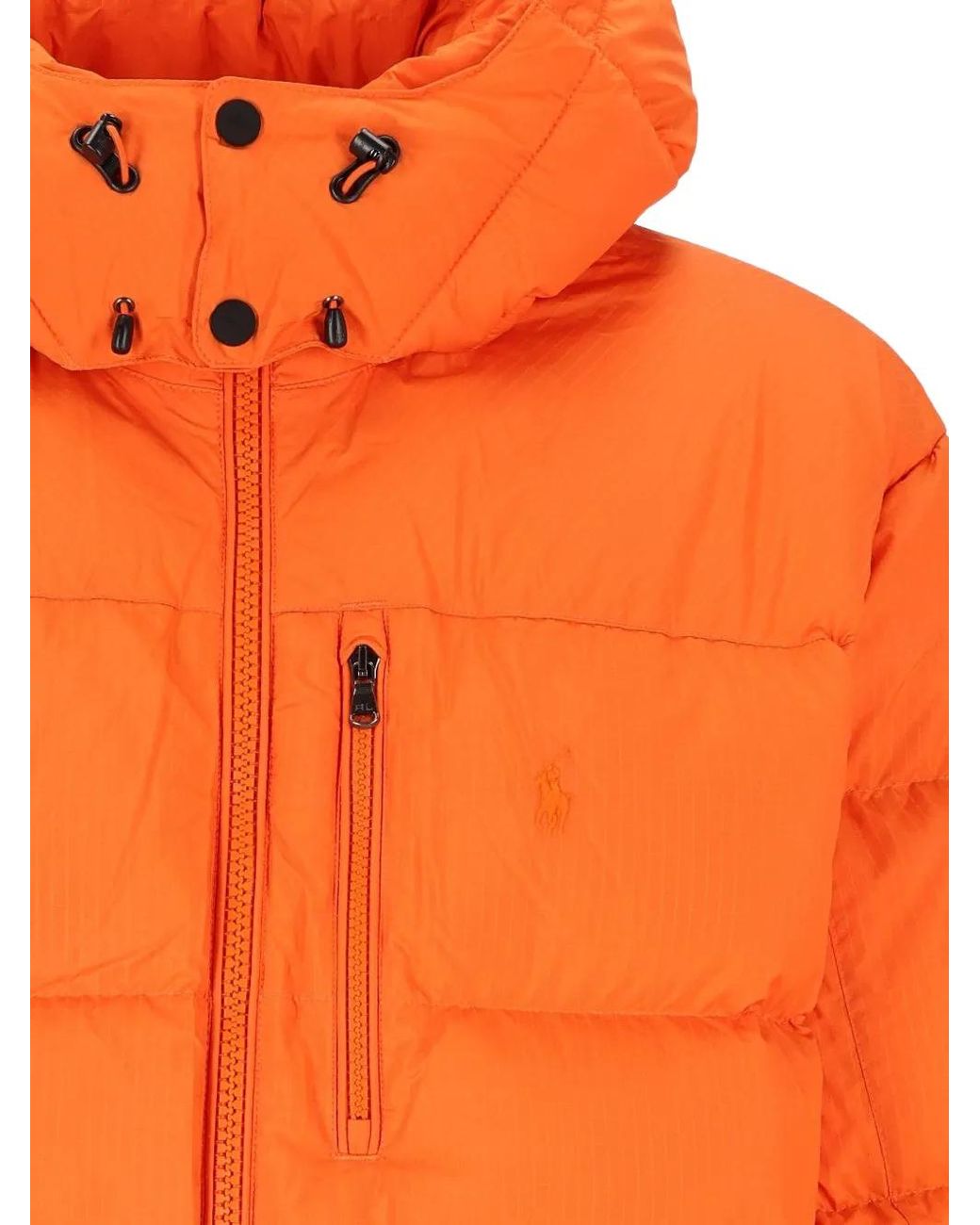 Polo Ralph Lauren Orange The Gorham Ripstop Quilted Jacket for men