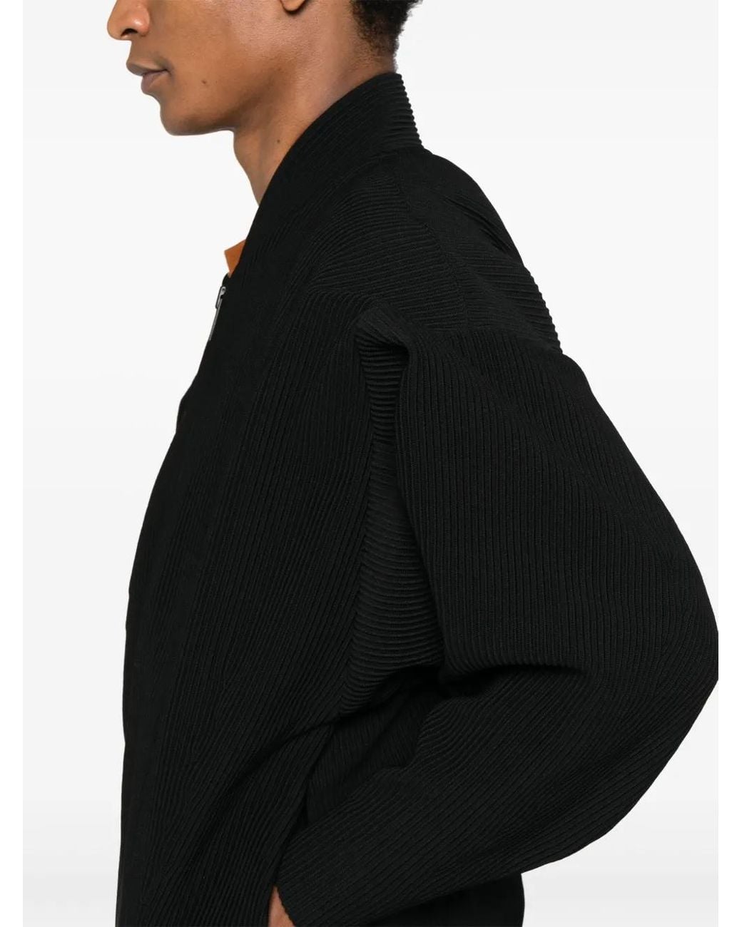 CFCL Black Hypha Flight Bomber Jacket