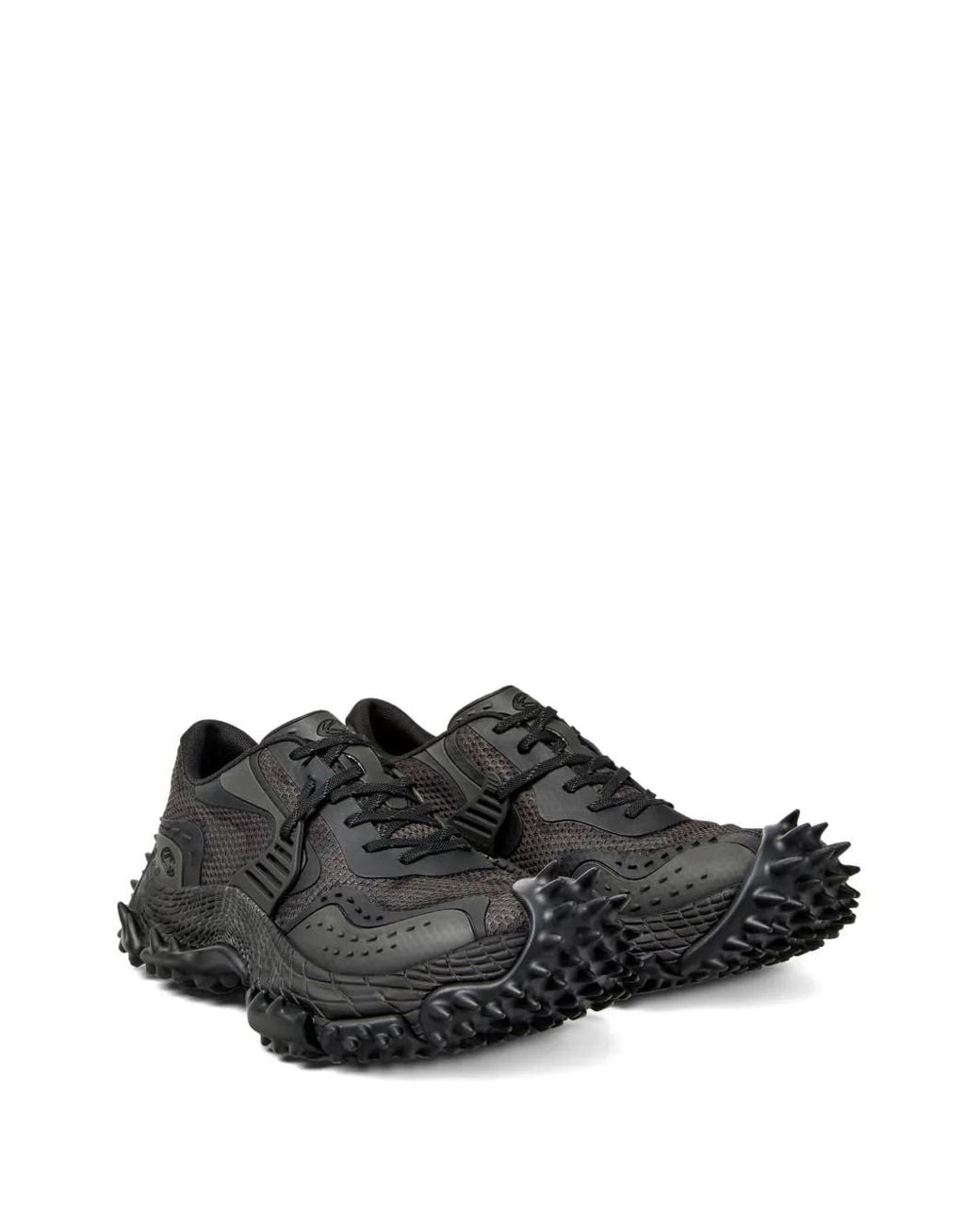 CAMPERLAB Black Spiked-Embellishment Sneakers