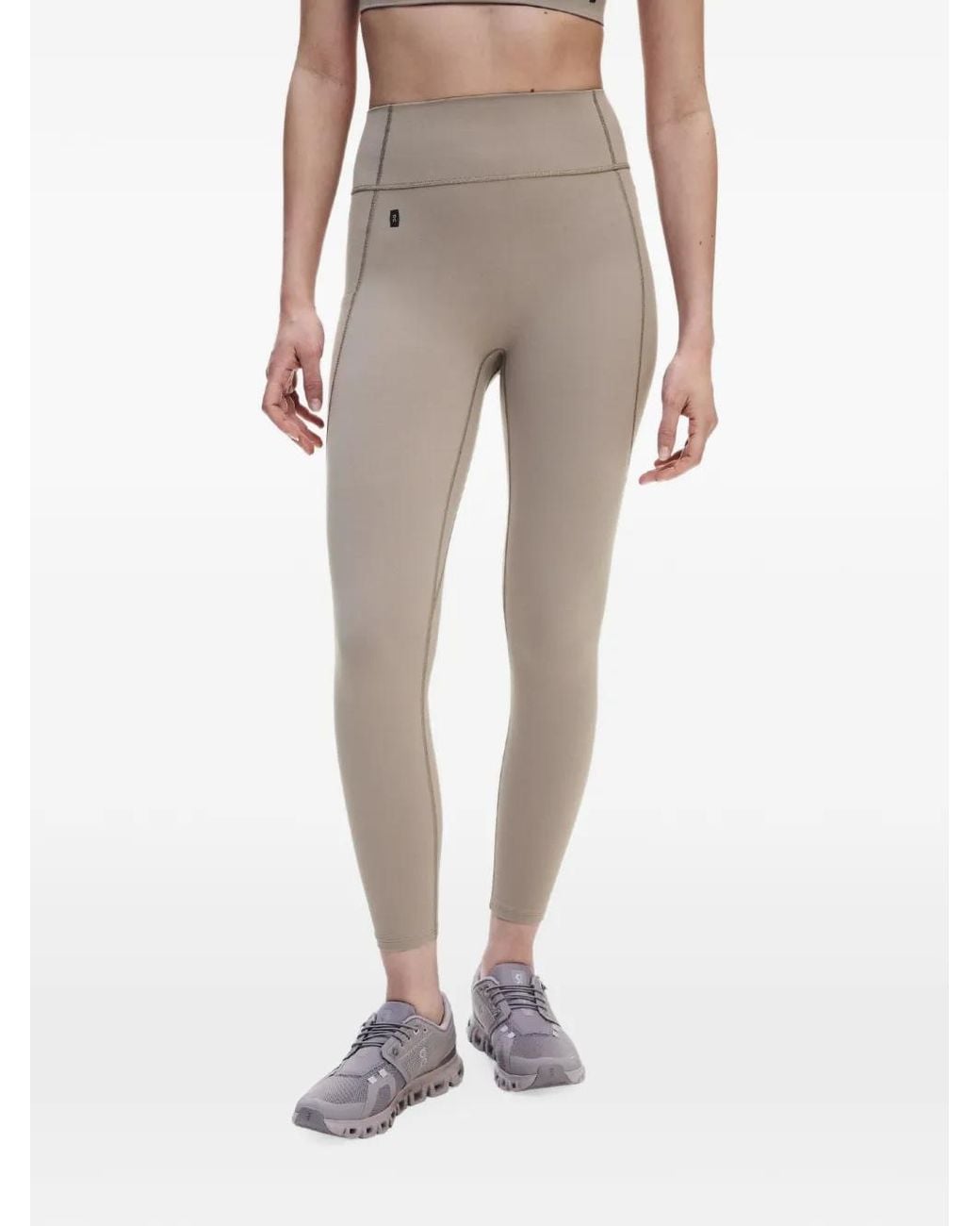On Shoes Gray Studio Leggings 7/8