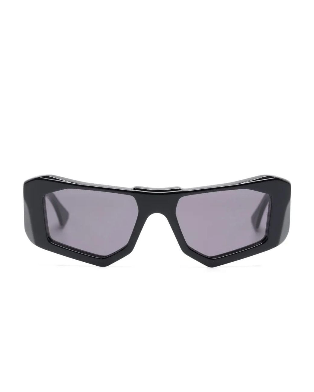 Kuboraum Gray F6 Geometric-Frame Sunglasses