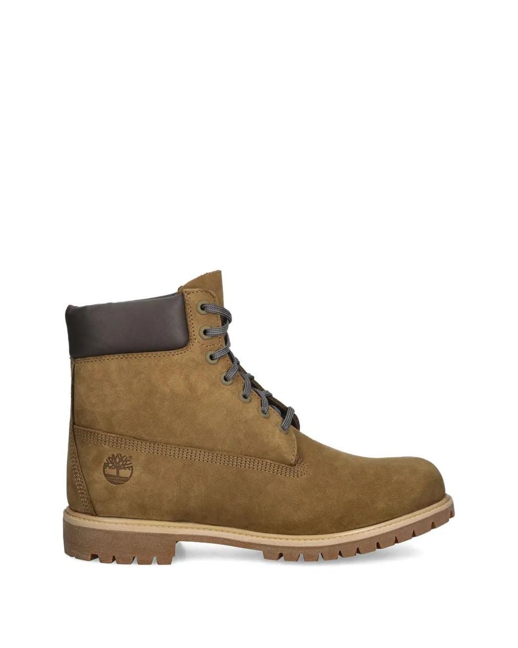 Timberland Brown Padded Collar Lace-Up Hiking Boots for men