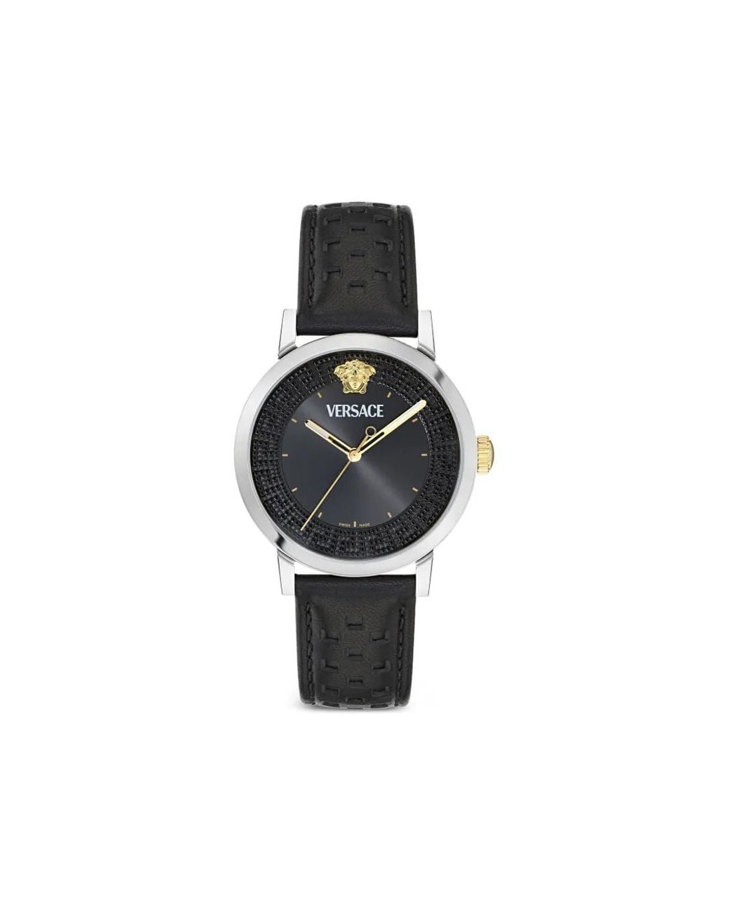 Versace Black Albireo 40Mm Watch for men