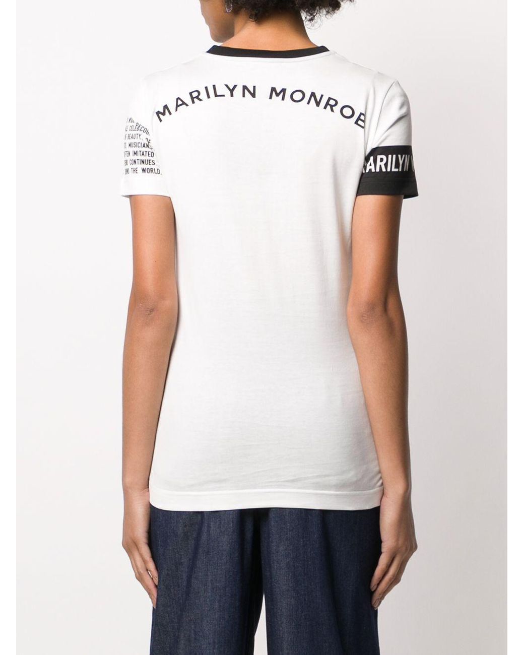 off white marilyn monroe tee