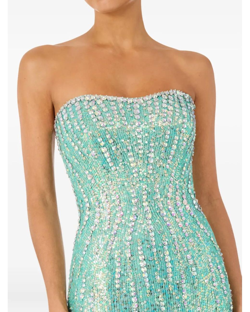 Jenny Packham Green Sarai Gown
