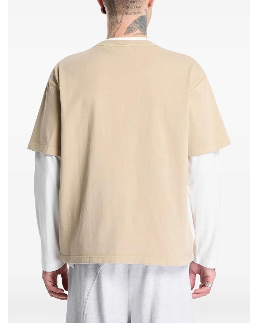 Prosto. Natural Splash Logo-Print T-Shirt for men