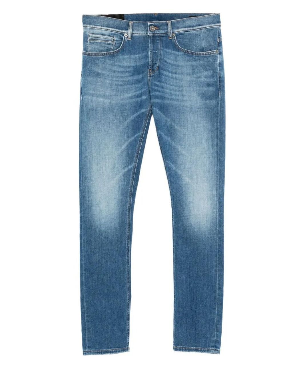 Dondup Blue Five-Pocket Jeans for men