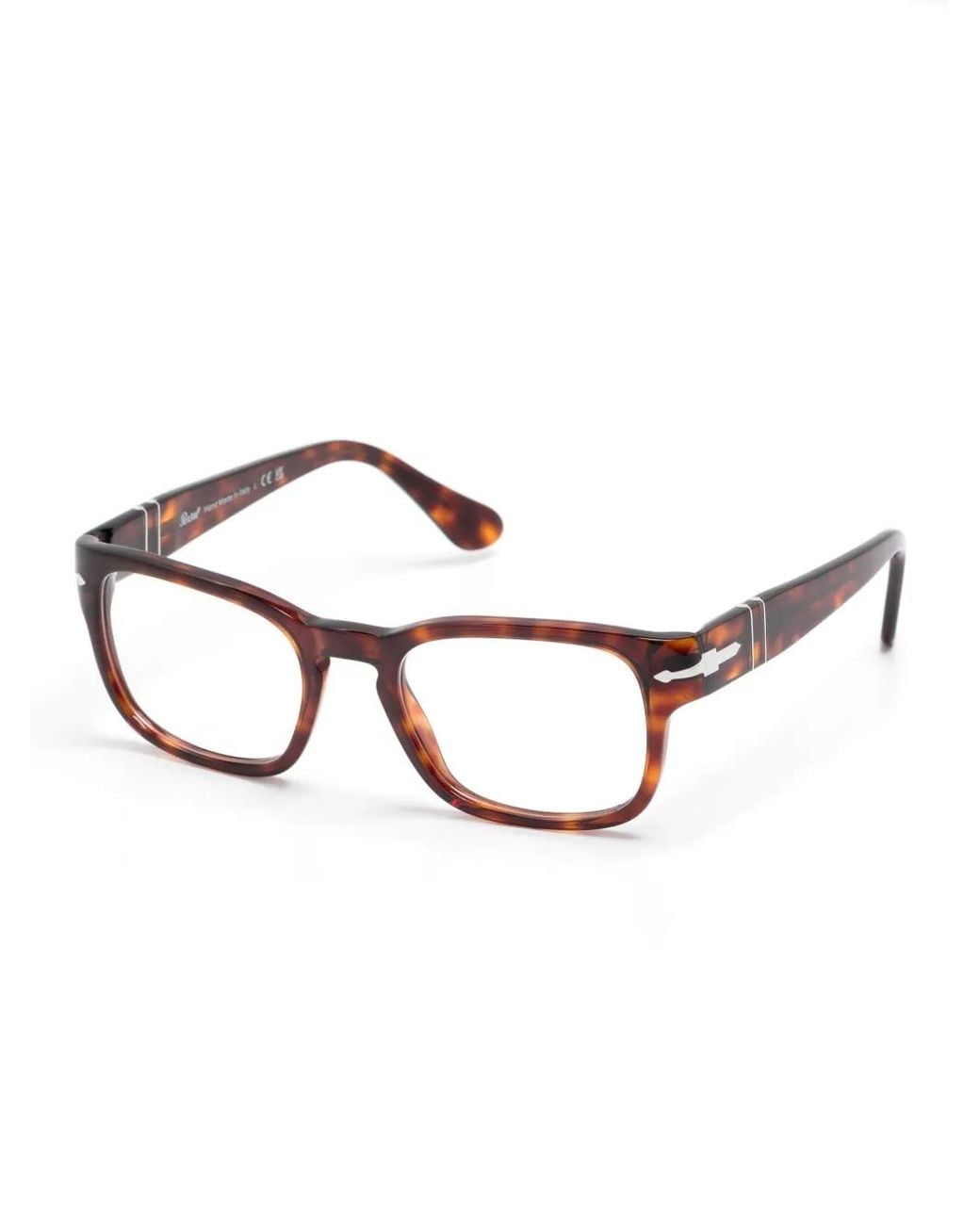 Persol Brown Po3334V Square-Frame Glasses for men