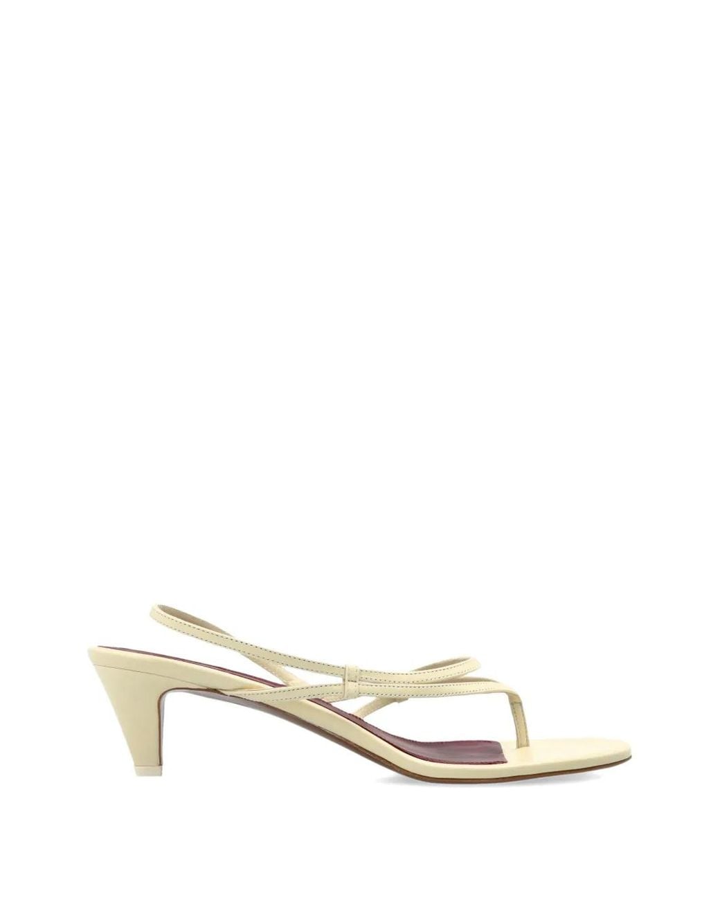Neous Natural Open-Toe Leather Sandals