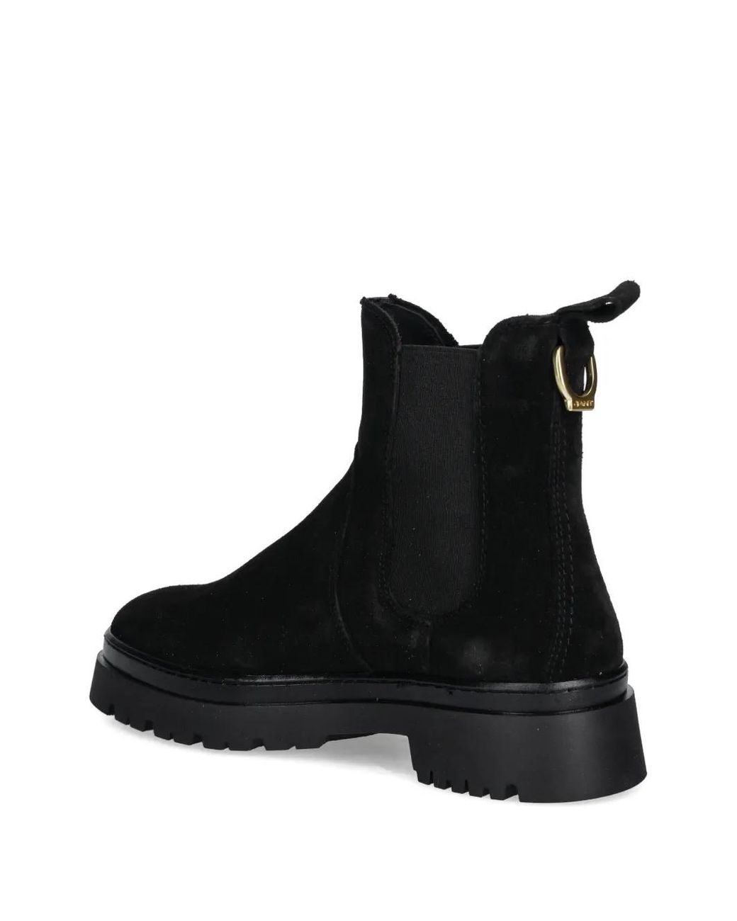 Gant Black Bottines Aligrey À Semelle Crantée Et Languette