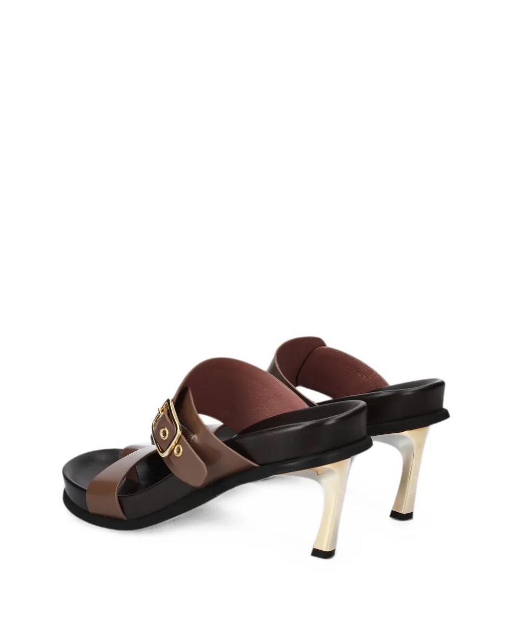 Premiata Black Nappa Leather Sandals
