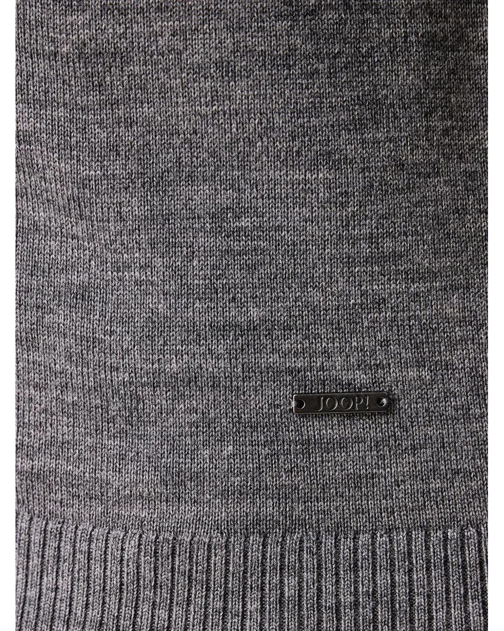 Joop! Pullover Mit Geripptem Saum in Gray für Herren