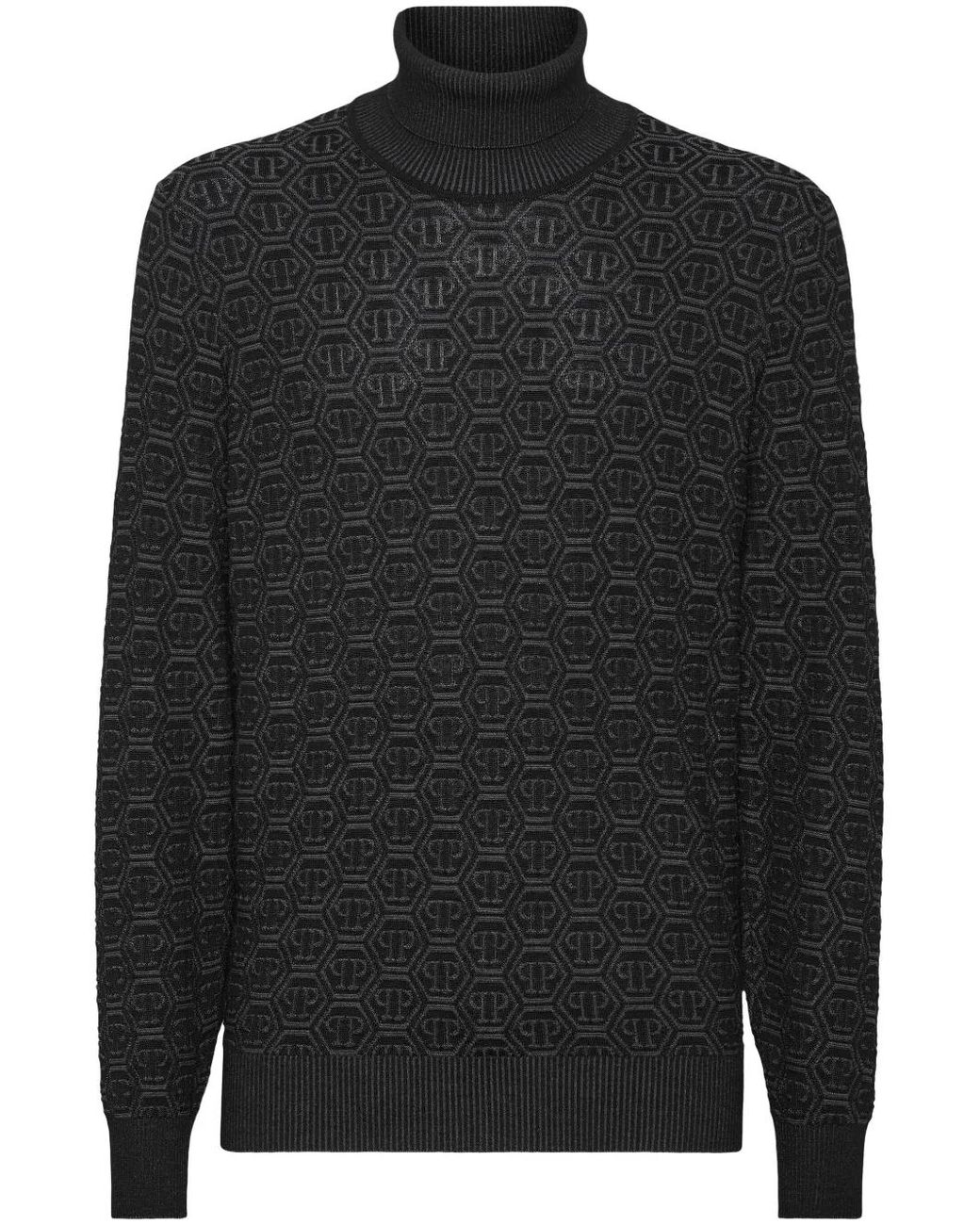Sudadera Con Monograma Philipp Plein de hombre de color Black