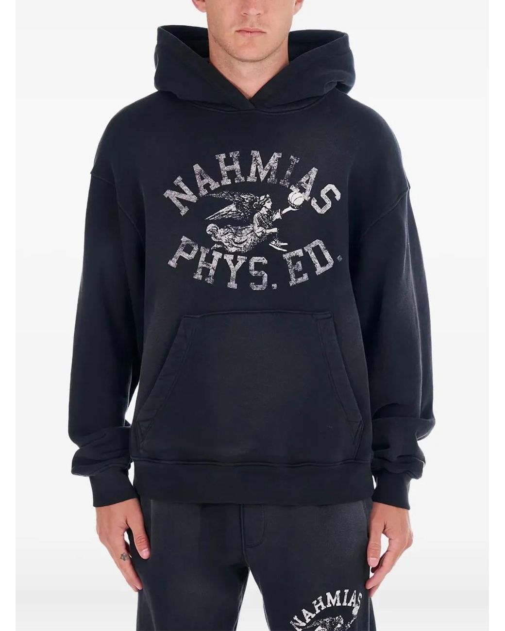 NAHMIAS Blue Phys. Ed. Hoodie for men