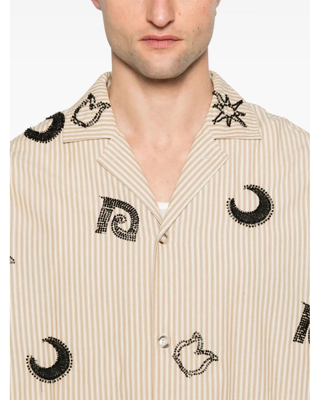 Nanushka Natural Haris Shirt for men