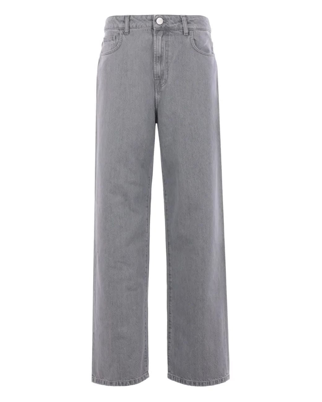 Rohe Gray Faded-Wash Jeans