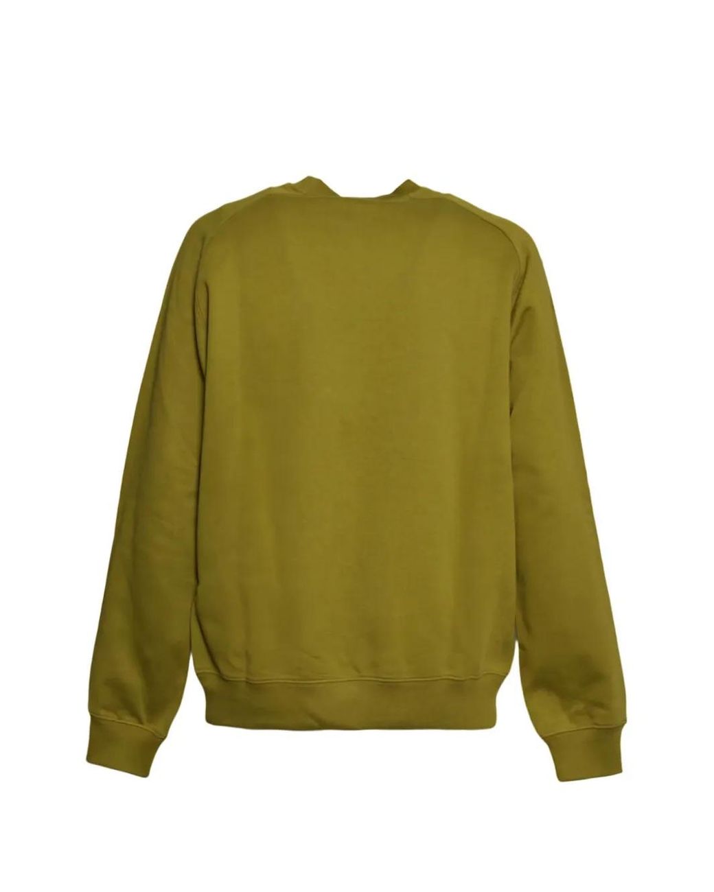 MSGM Green Logo Crew-Neck Sweatshirt for men