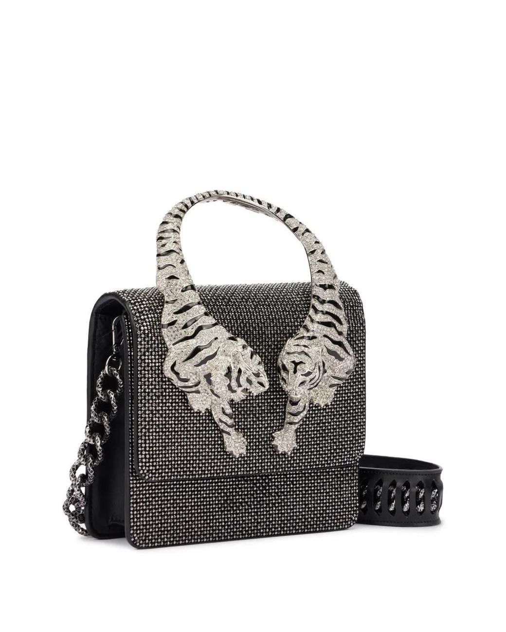 Roberto Cavalli Black Roar Mini Bag