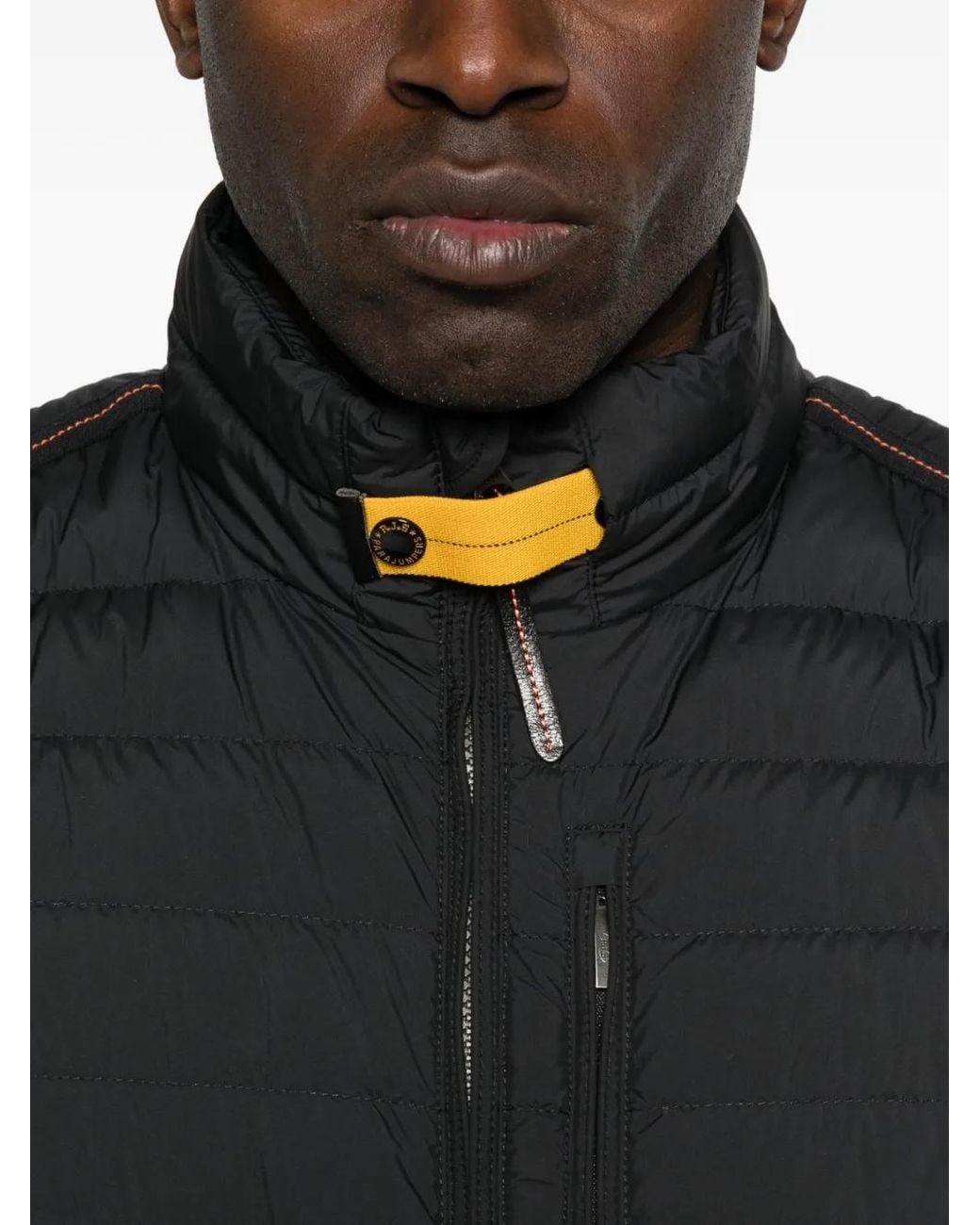 Parajumpers Black Puffer Gilet for men