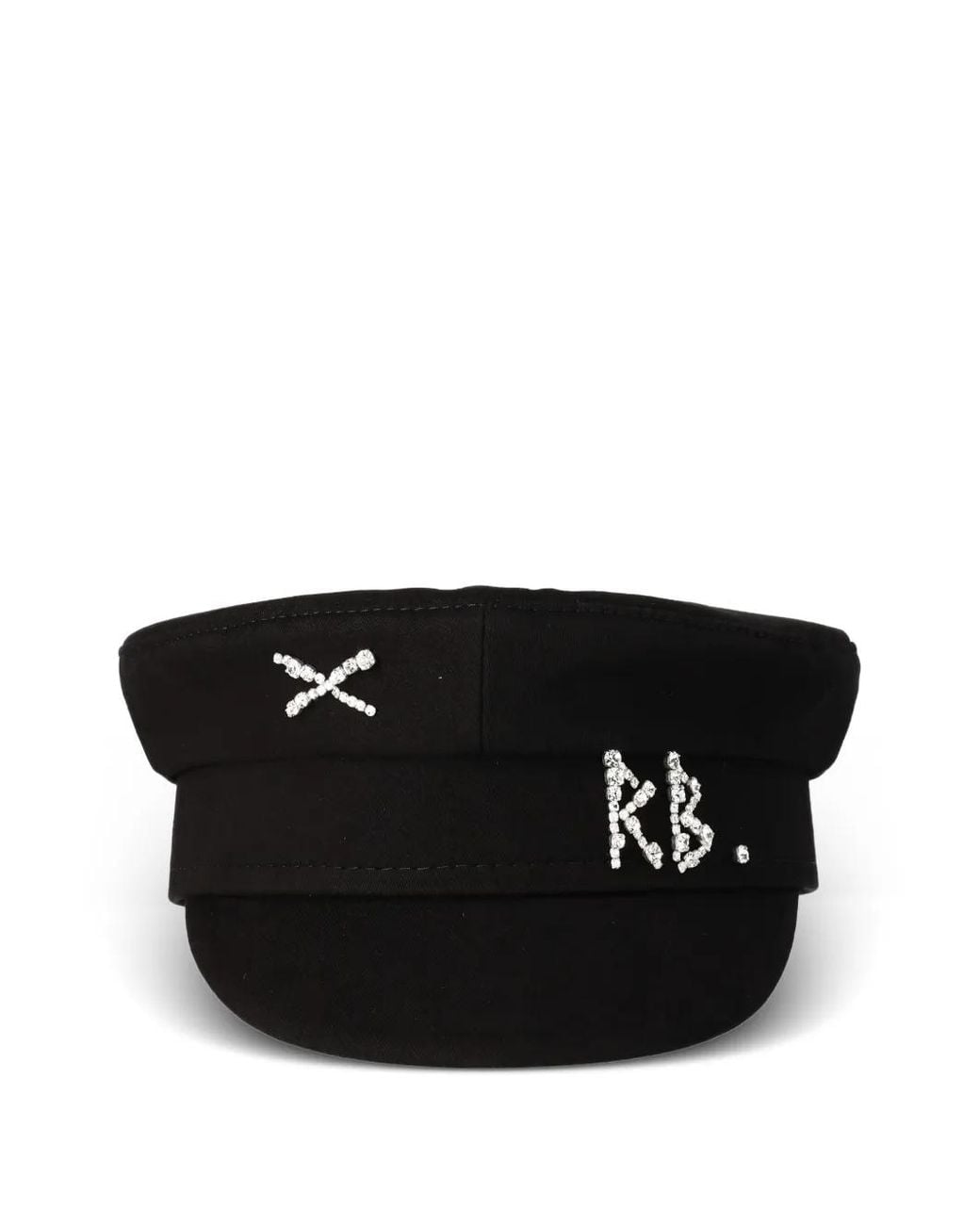 Ruslan Baginskiy Black Logo-Embellished Hat