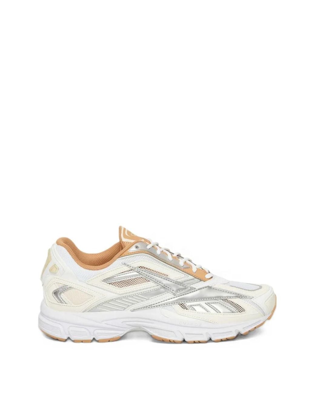 Reebok White Premier Road Ultra Panelled Metallic Sneakers